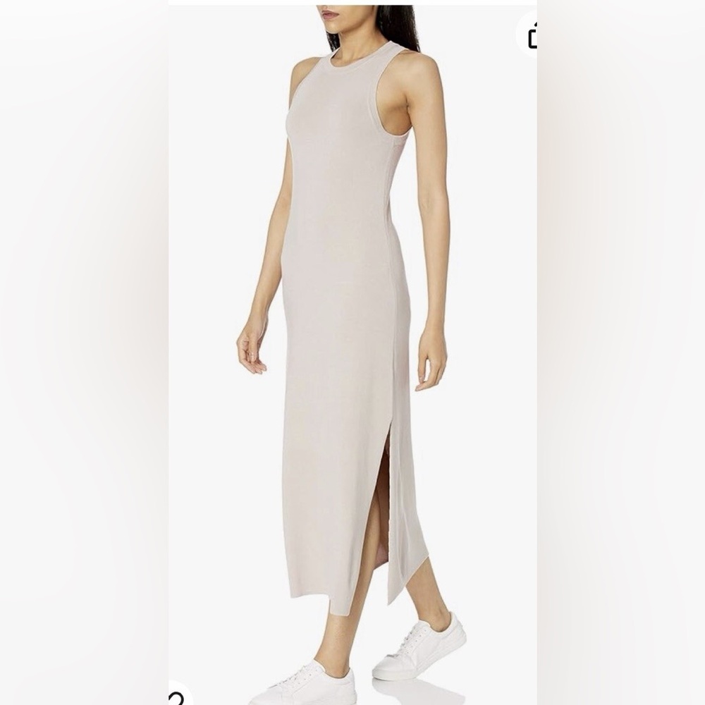 The Drop Gabriela Cut-In A-Line Side Slit Maxi Dress